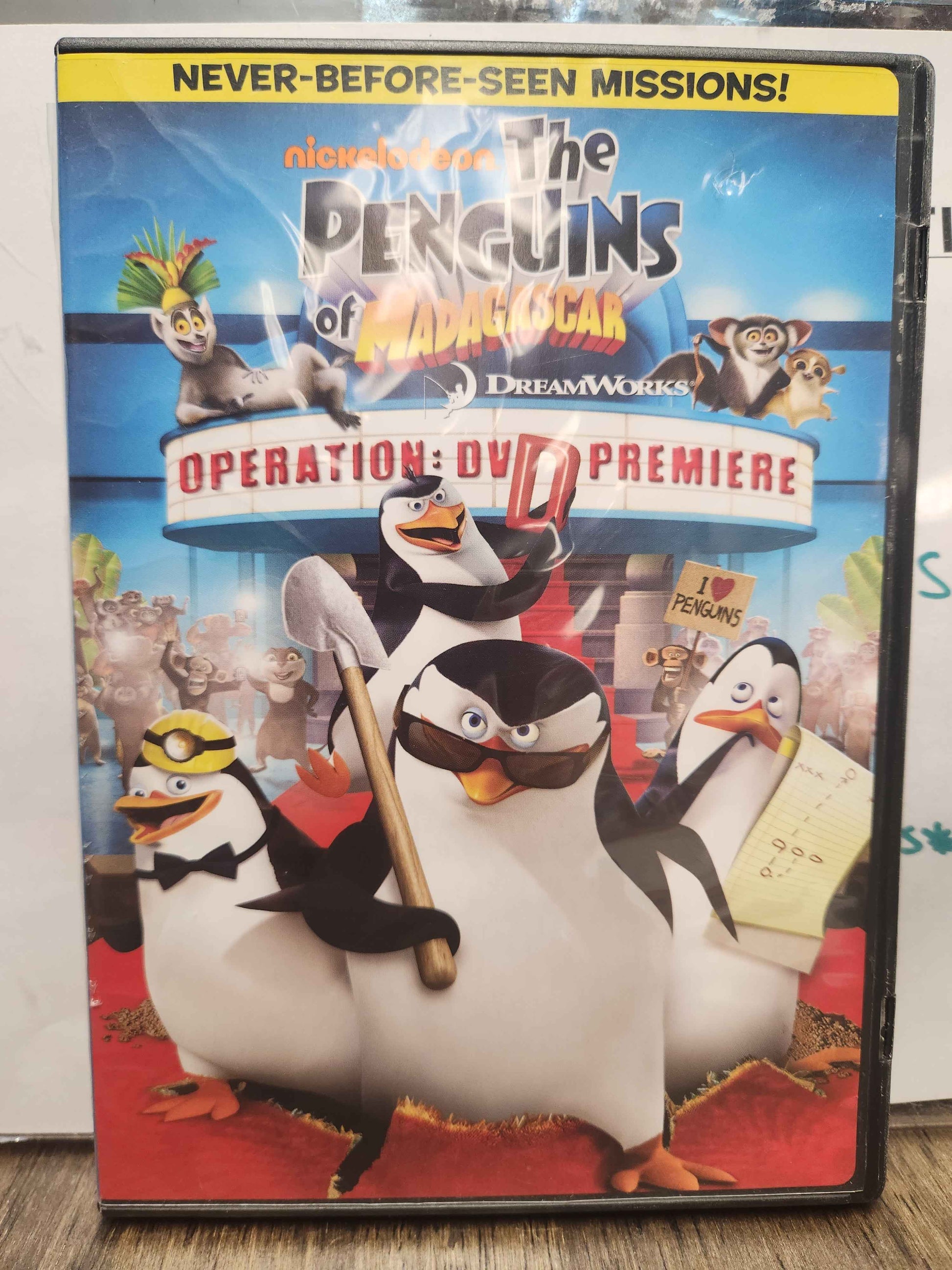 The Penguins Of Madagasgar DVD