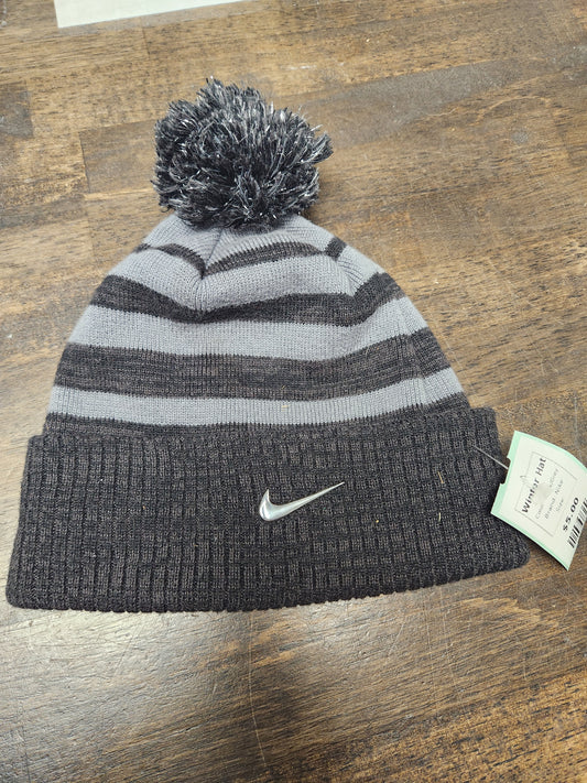 Black/Grey Nike Winter Hat