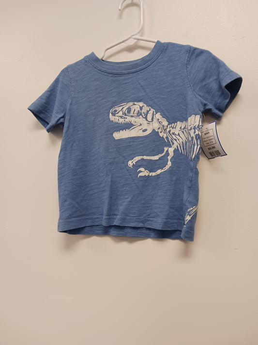 Blue Dino Carters Shirt, 2T B