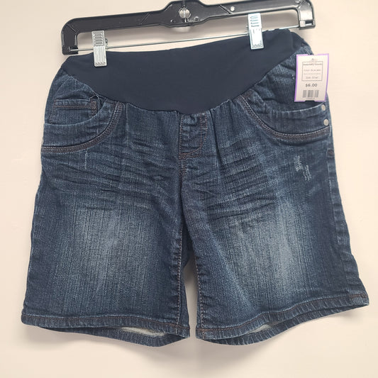 Blue Jean Motherhood Maternity Maternity Shorts, Small