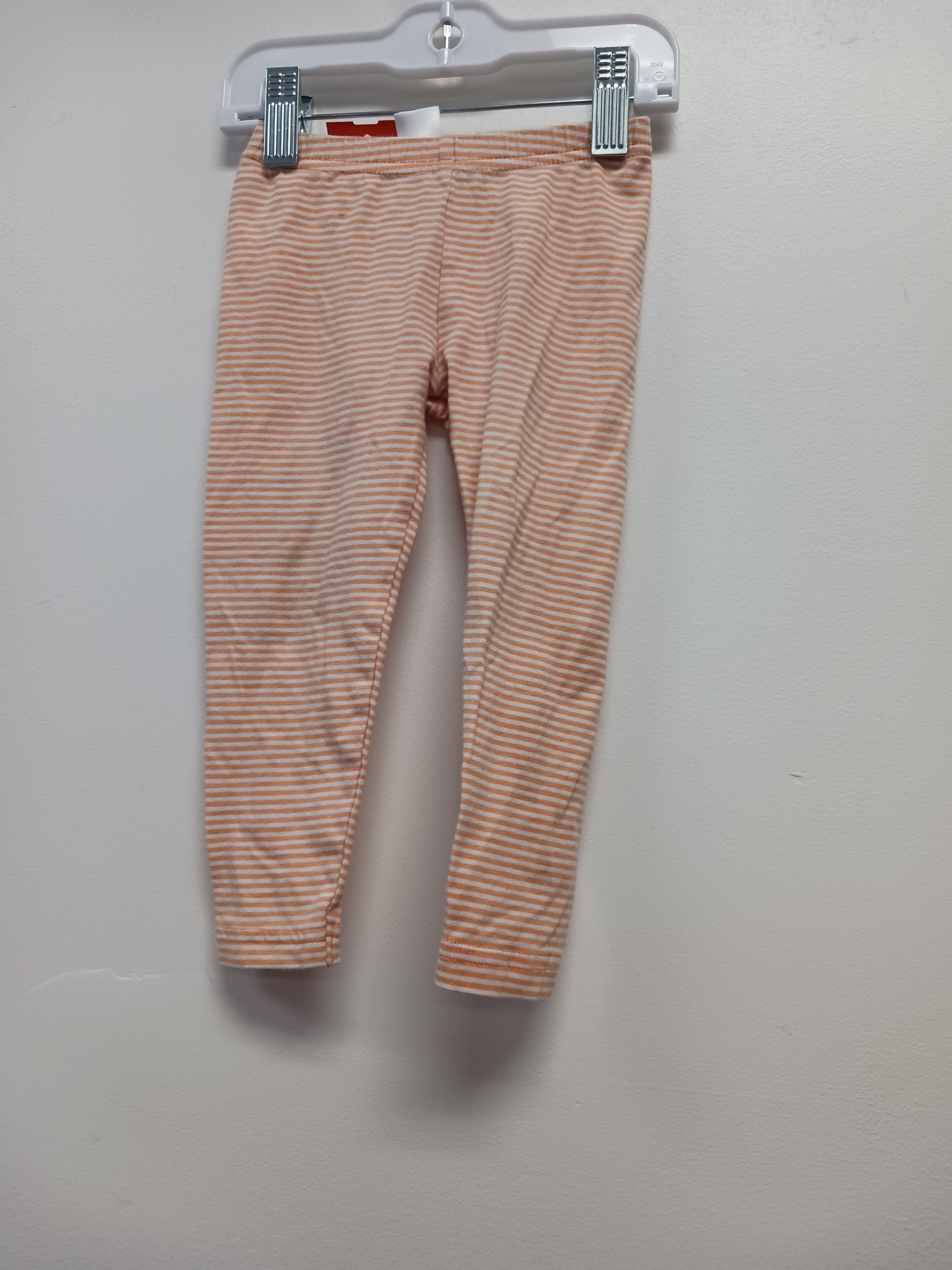 Orange/White Carters Striped Pants, 18M G