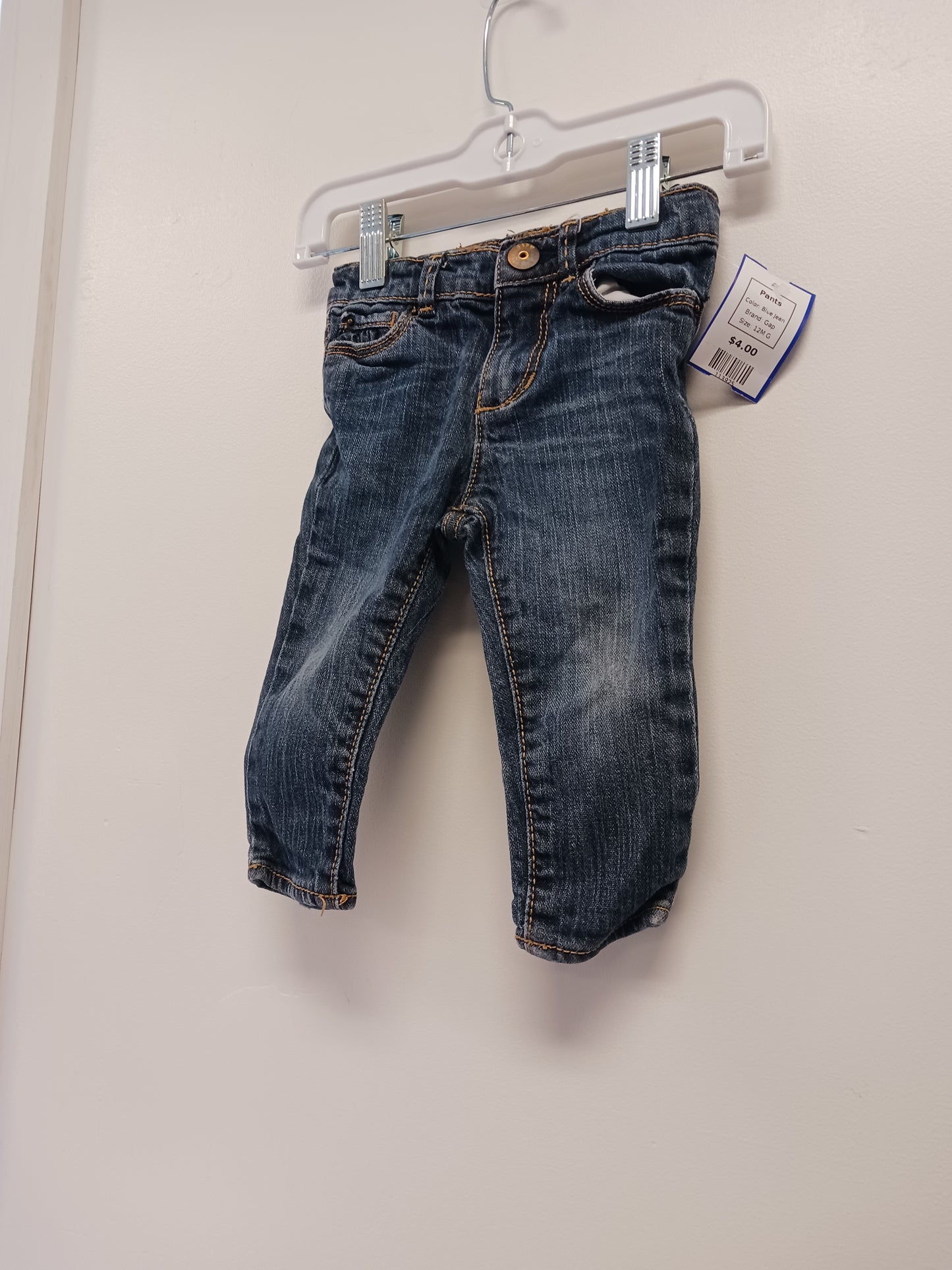 Blue Jean Gap Pants, 12M G