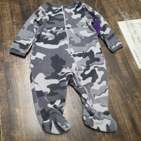 grey Wonder Nation Camo Sleeper 3-6m, 3M B