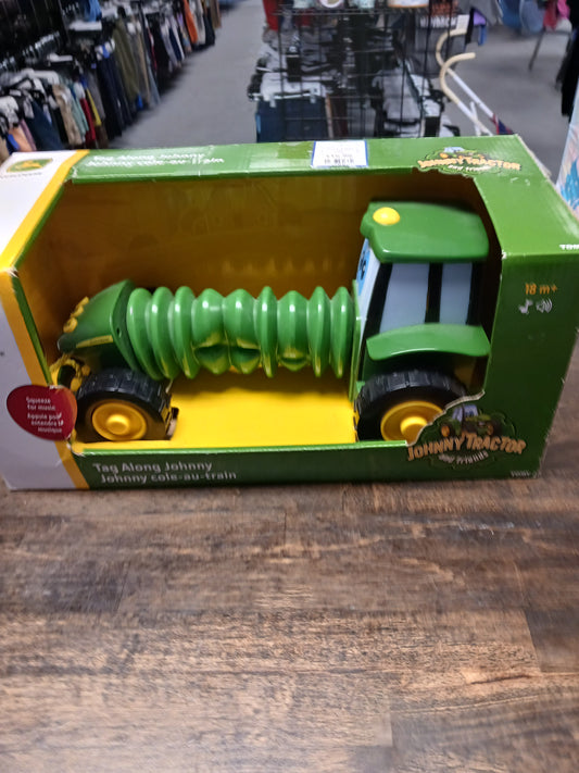 green john Deere Pull A Long Tractor