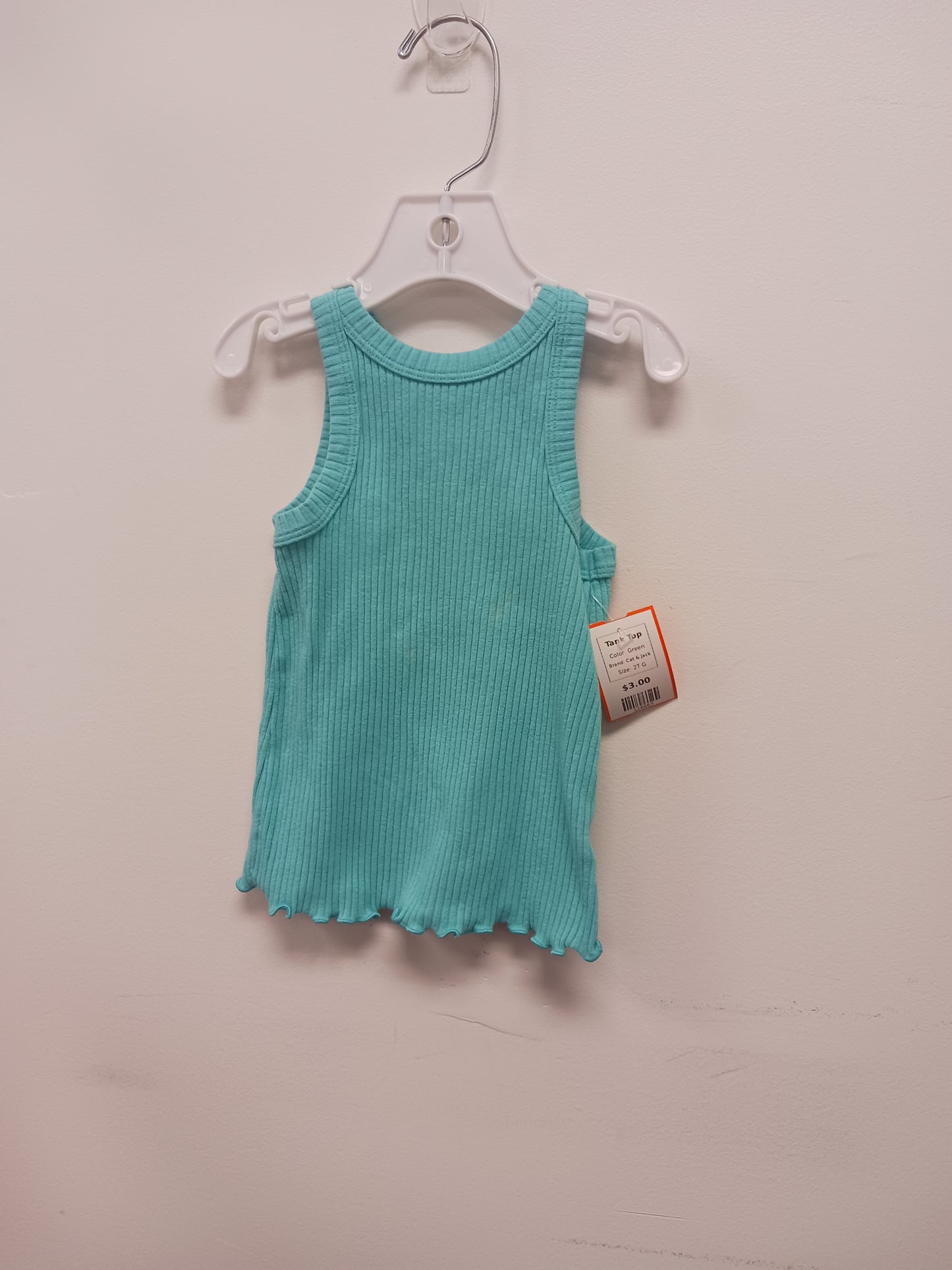 Green Cat & Jack Tank Top, 2T G