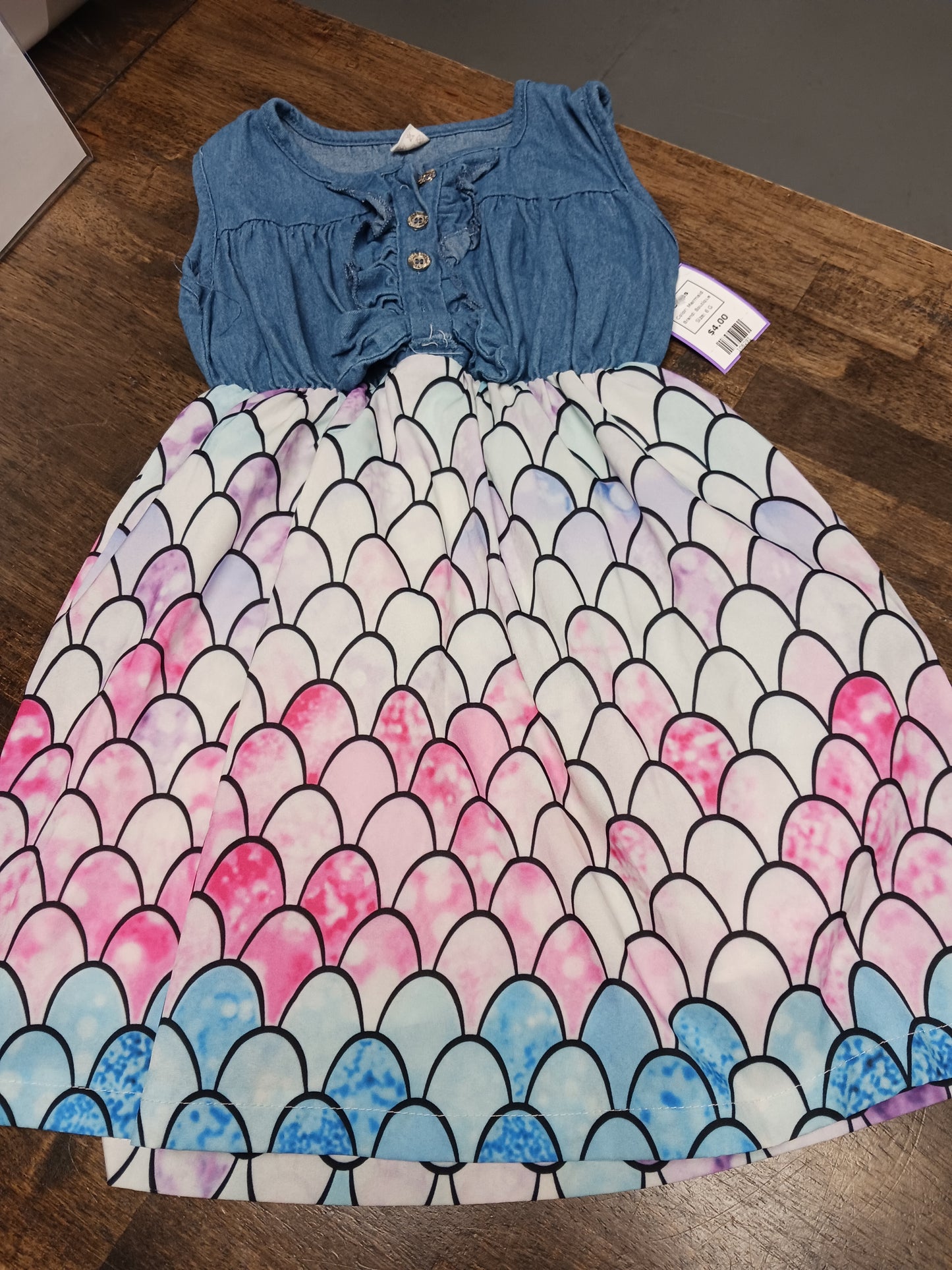 Mermaid Boutique Dress, 6 G