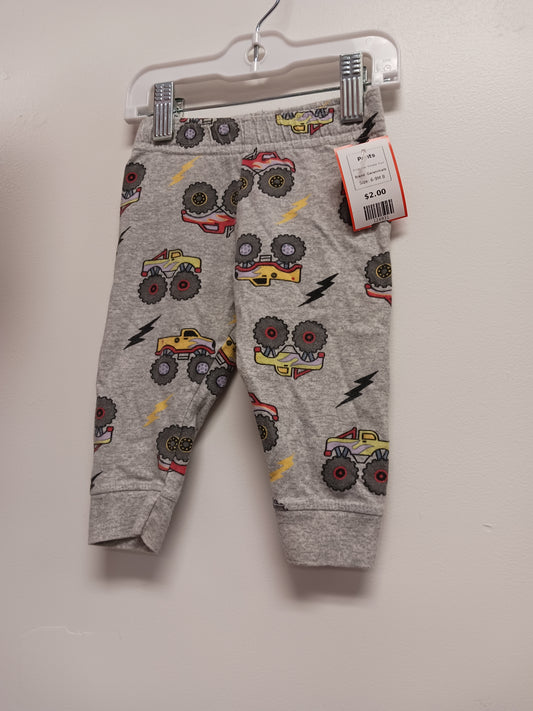 Grey Monster Truck Garanimals Pants, 6-9M B