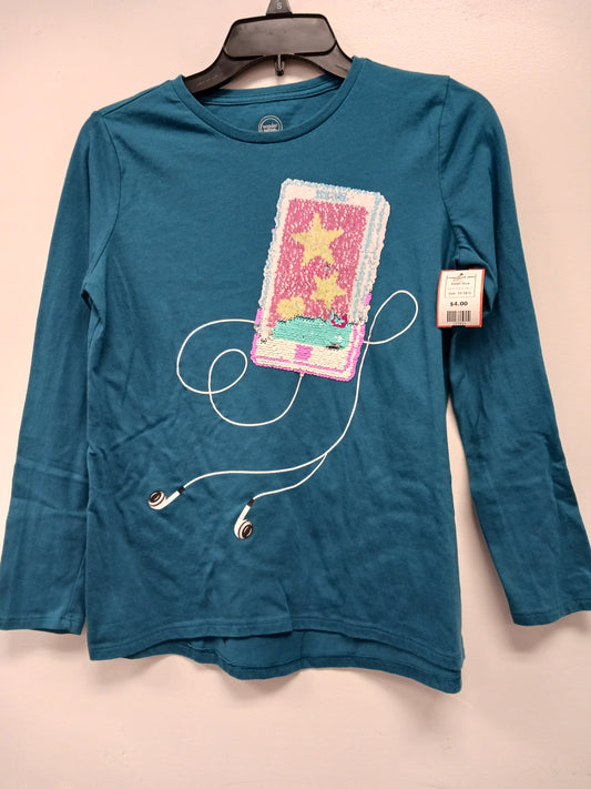 Blue Wonder Nation Longsleeve Shirt, 14-16 G