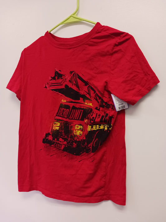 Red Firetruck Carters Shirt, 14 B