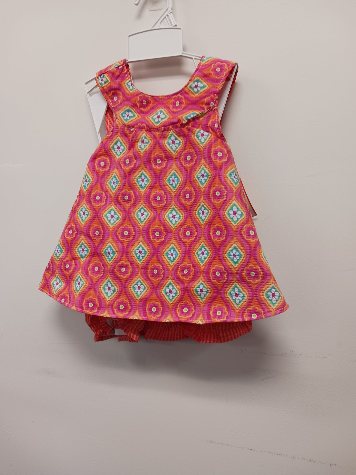 orange/pink Boutique Sunsuit, 6-12M G