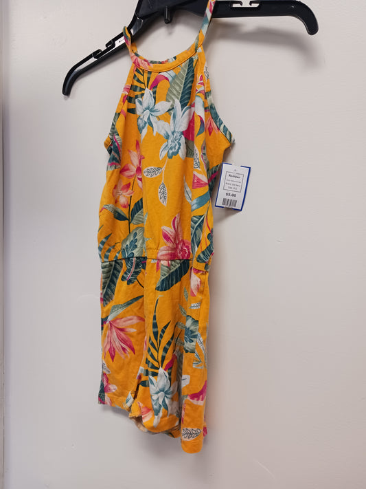 Yellow Flower Old Navy Romper, 8 G
