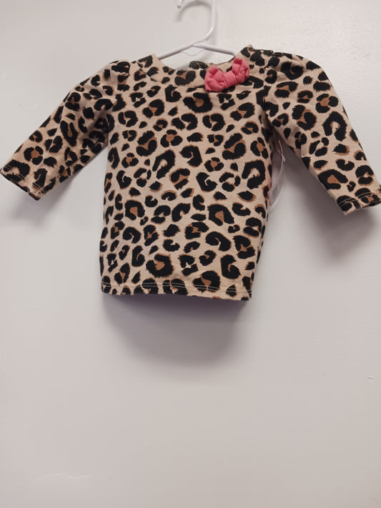 Tan/Black Cheetah Jumping Bean Dress, 3M G
