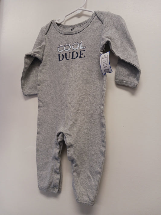 Grey Cool Dude HB Pant One Piece, 2T B