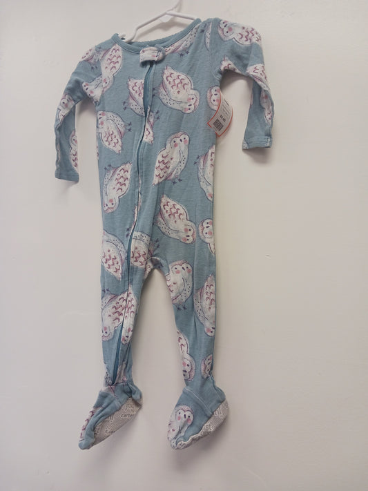 Blue/Purple Owl Carters Sleeper, 12M G