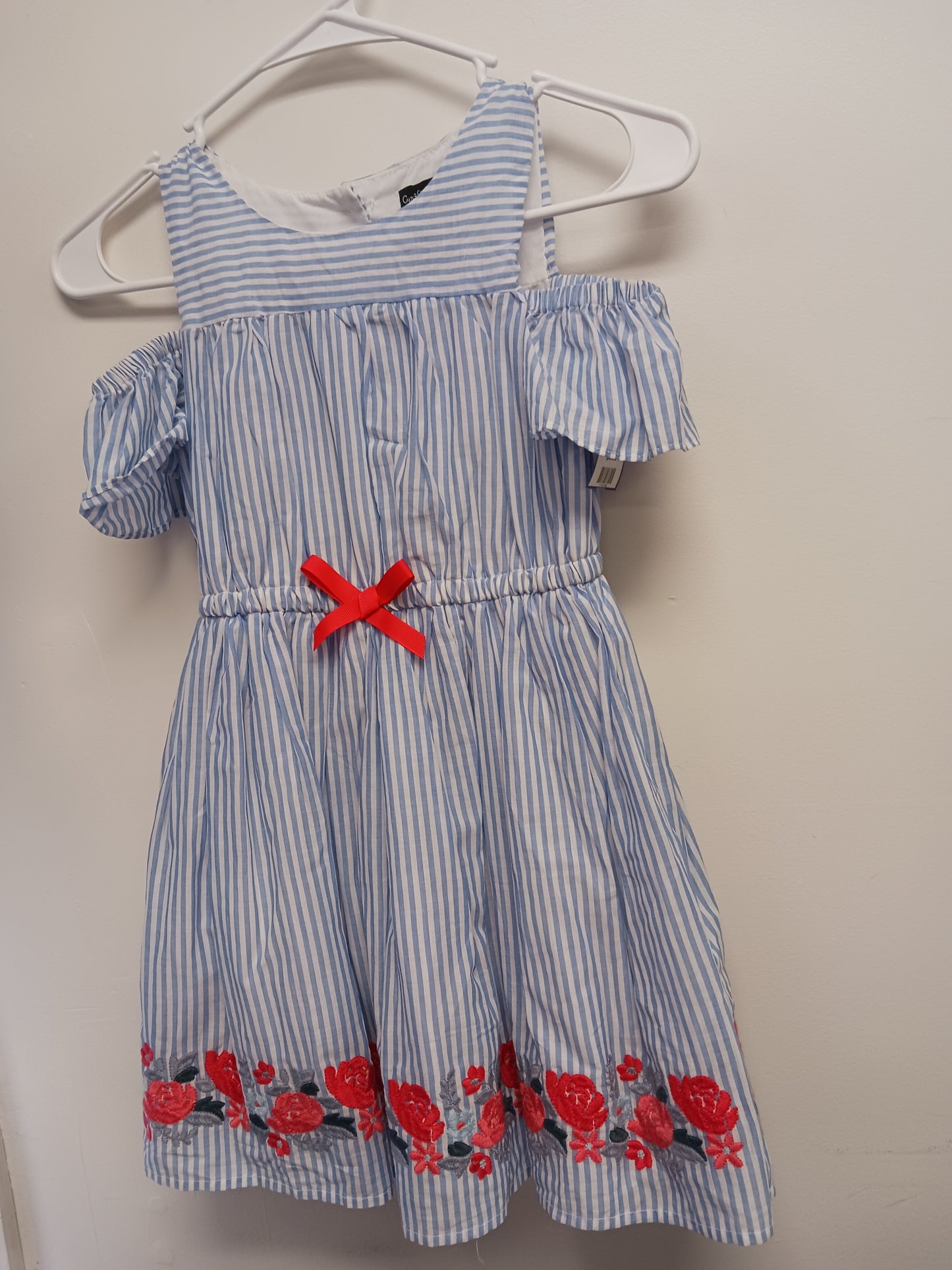 Blue/White Striped Cynthia Rowley Dress, 6 G