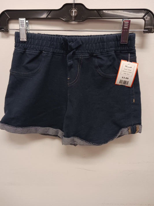 Blue V Gold Shorts, 8 G