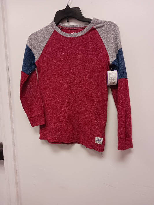 Red/Navy/Grey OshKosh Longsleeve Shirt, 10 B
