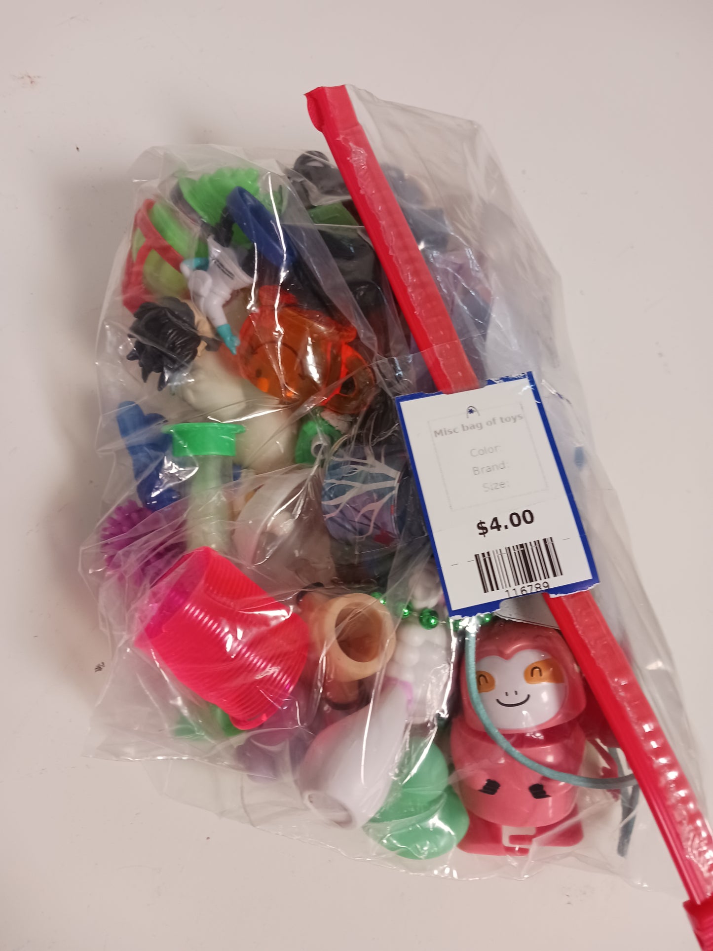 Misc bag of toys