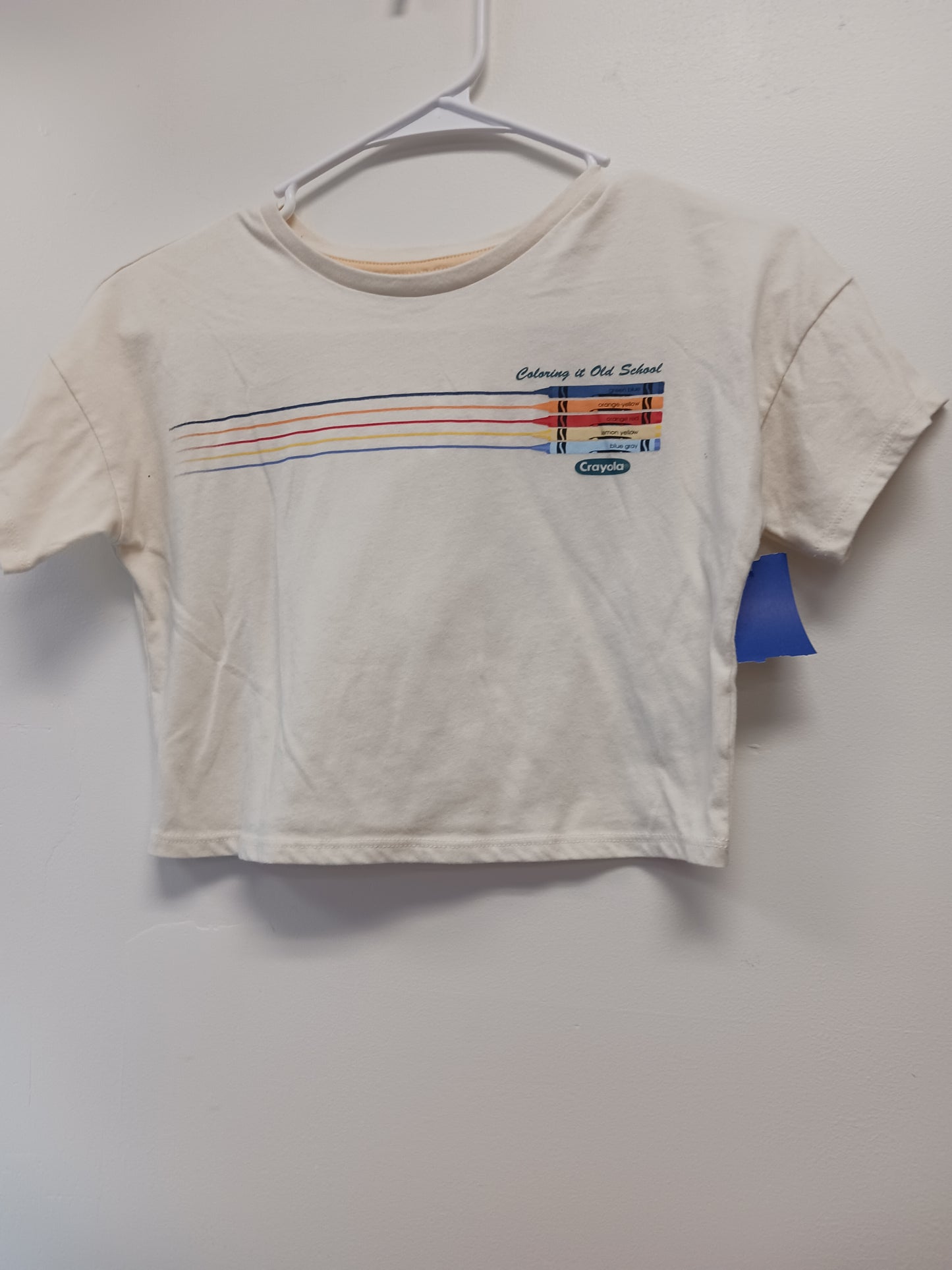 Cream Crayola Wonder Nation Shirt, 6 G