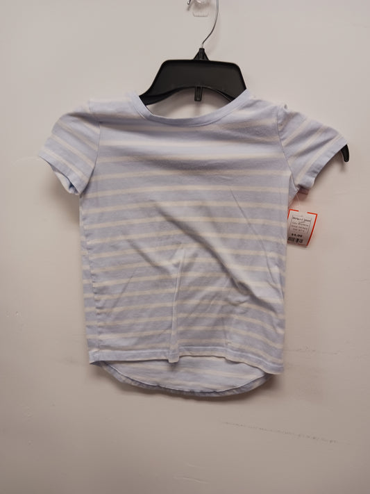 Blue/White Old Navy Striped Shirt, 6/7 G