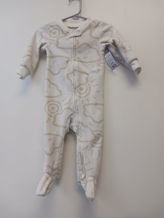white Carters Cloud Sleeper, 9M B
