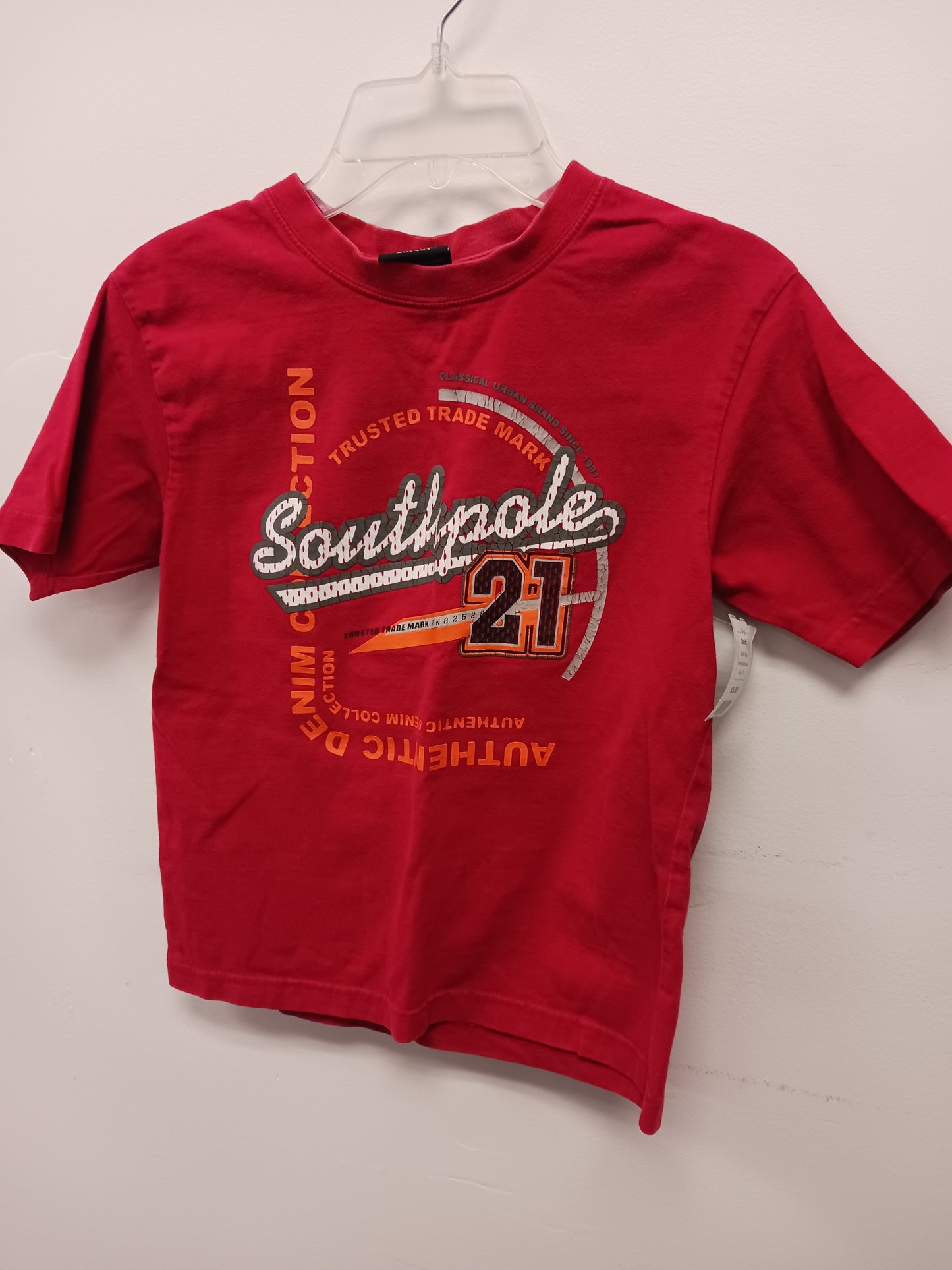Red Southpole Tshirt, 7 B