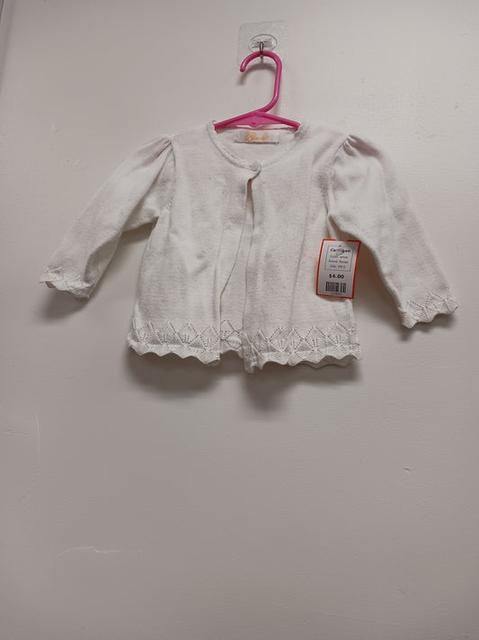 white Renzo Cardigan, 3M G