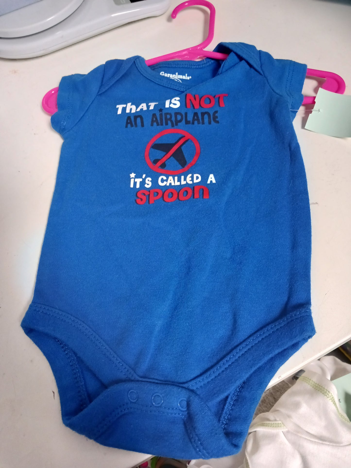 Blue Garanimals Not An Airplane Onesie, 3-6M B