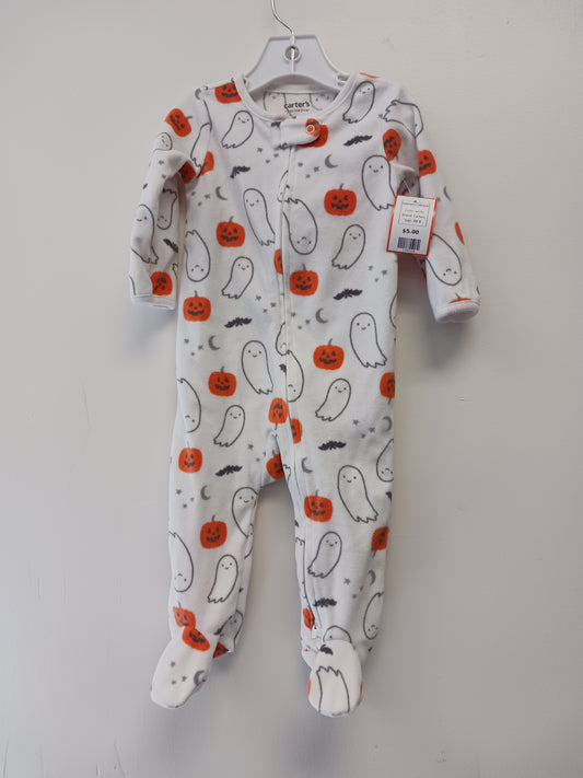 white Carters Halloween Sleeper, 9M B
