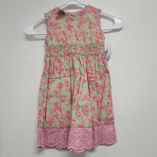 Pink/Green Cornelloki Dress, 2T G