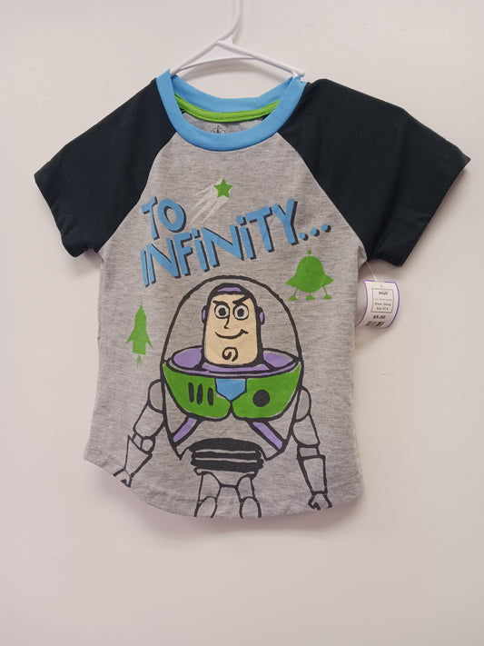 Grey Buzz Lightyear Disney Shirt, 5T B