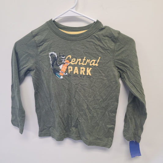 green thereabouts central park long sleeve, 4T B