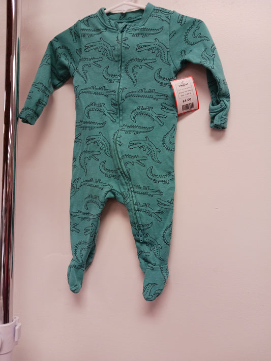 Blue Alligatore Old Navy Sleeper, 3-6M B