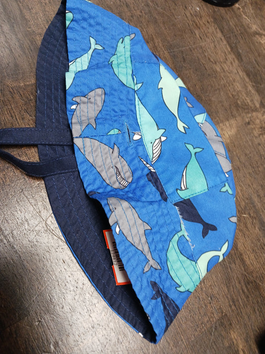 Blue Cat & Jack Whale Hat, 6-12M B