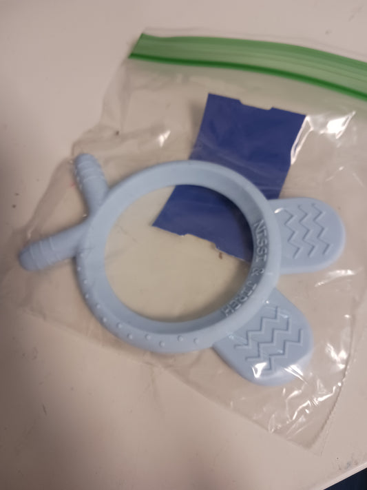 blue Nissi & Jireh Teething Toy