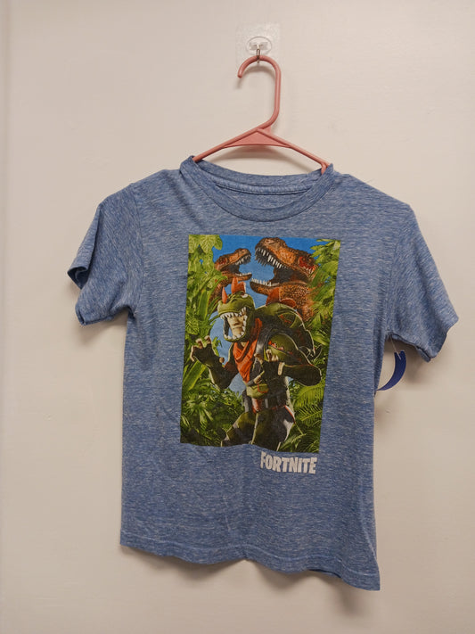 blue  Fornite Tshirt, 8 B