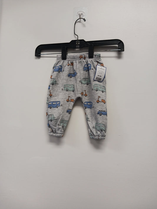 Grey Garanimals Cars Joggers 6/9m, 6M B