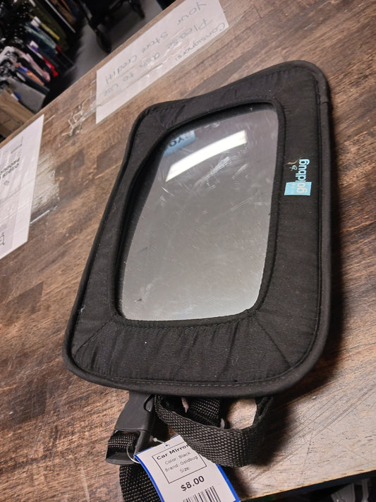 Black Goldbug Car Mirror