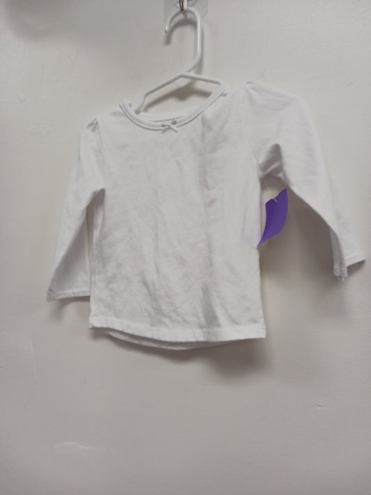 White Garanimals Longsleeve Shirt, 12M G