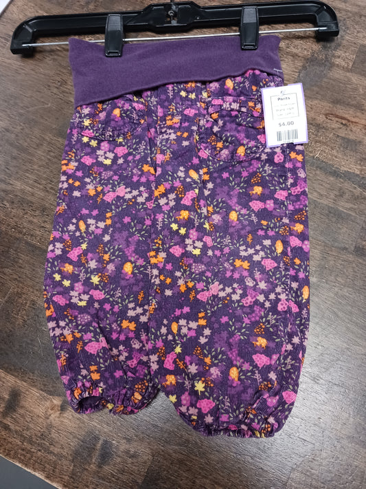 Purple Flower H&M Pants, 12M G