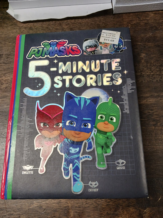 Pj Masks 5-Minute Stories Book