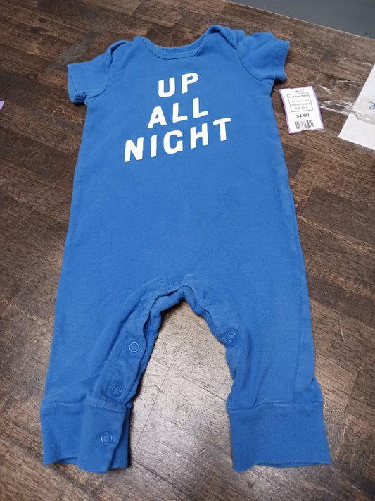 Blue Up All Night Carters Pant One Piece, 6M B