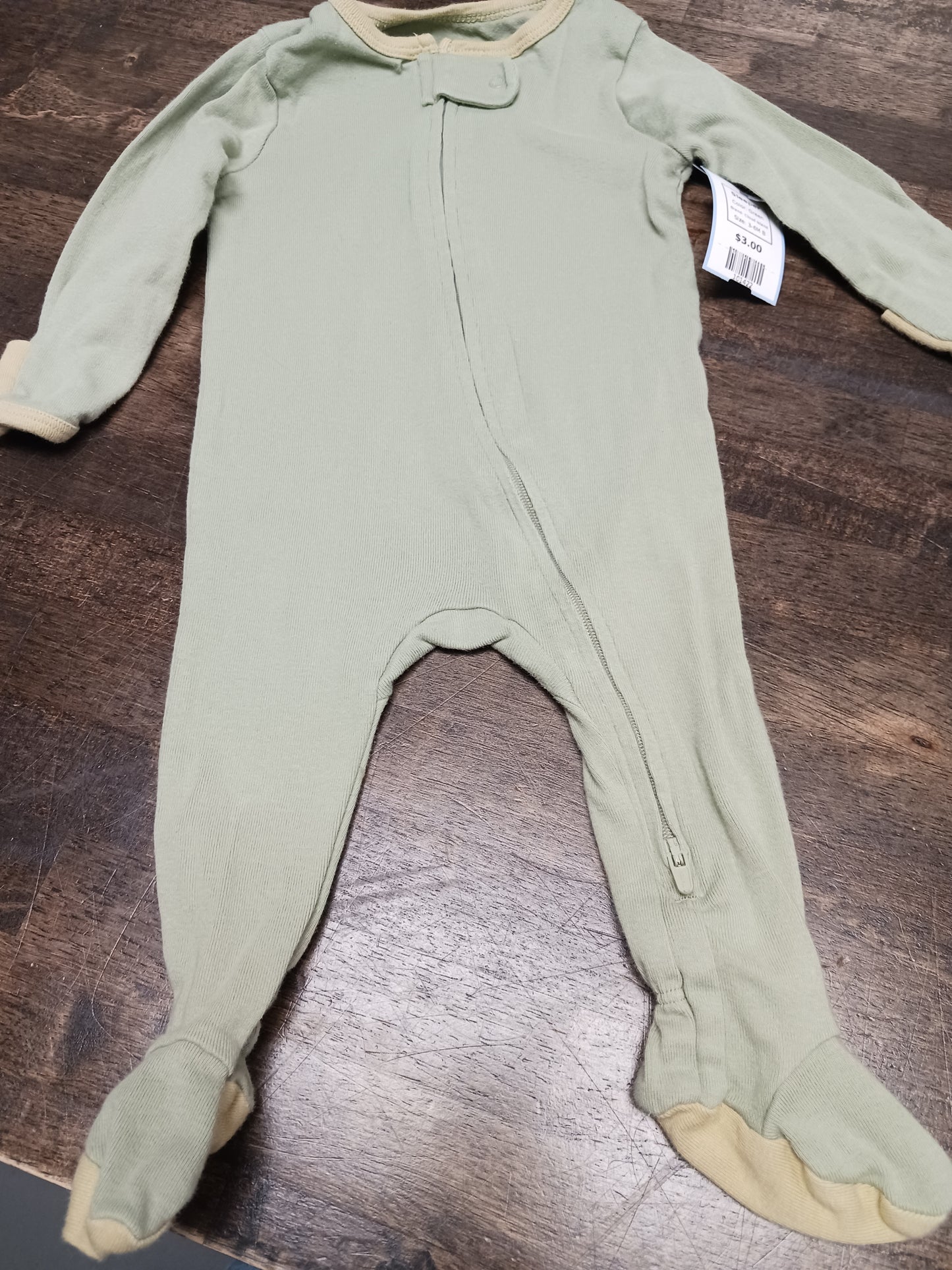 Green Cloud Island Sleeper, 3-6M B