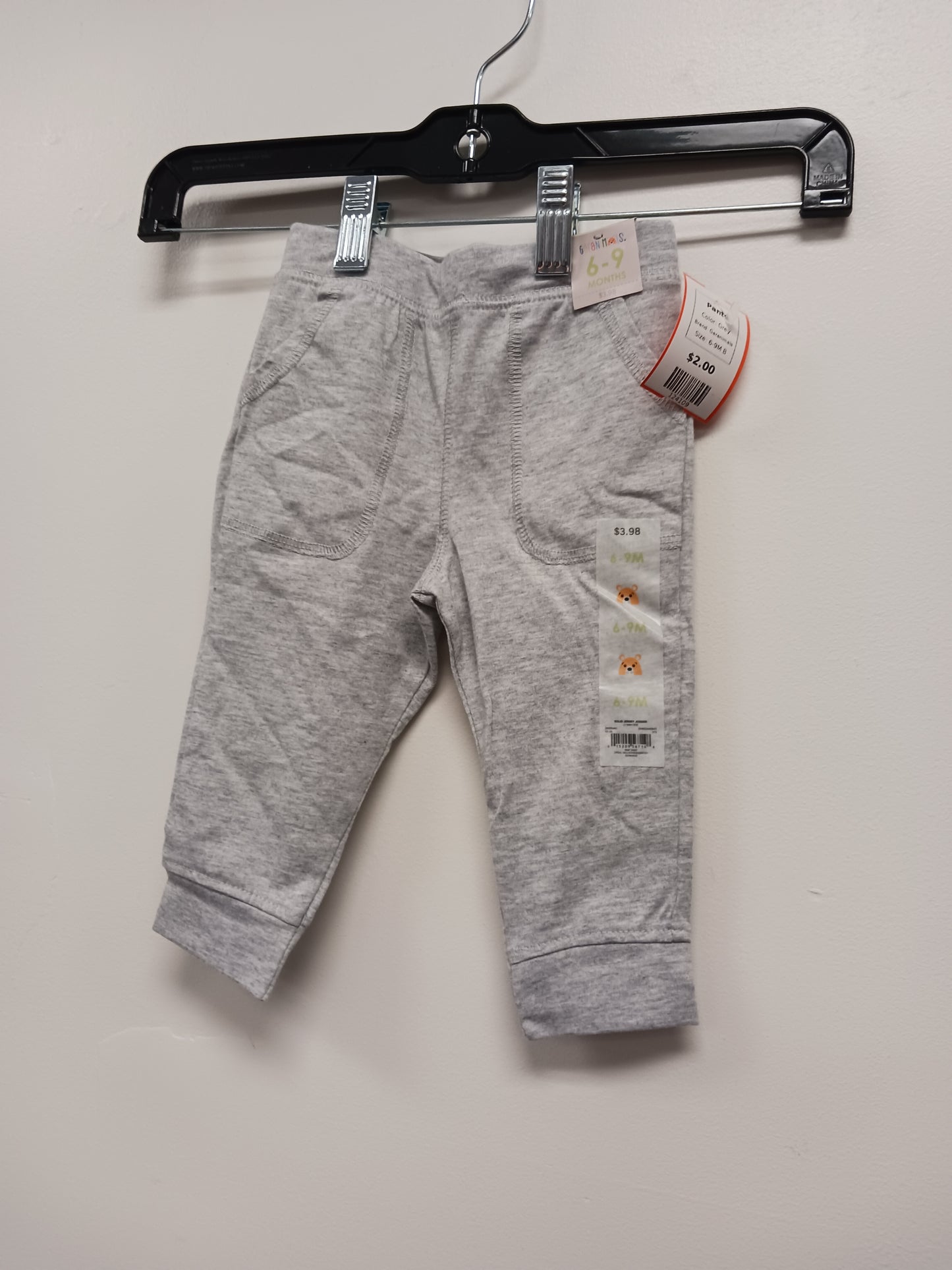 Grey Garanimals Pants, 6-9M B