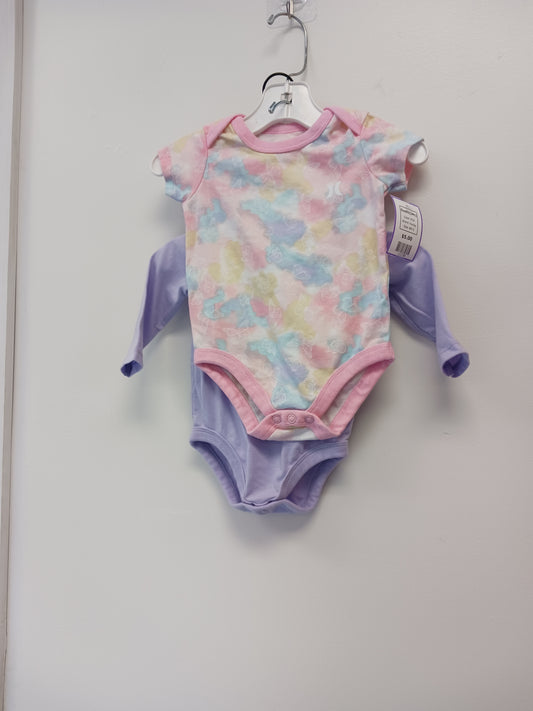 Pink Hurley Outfit(3Pc), 6M G