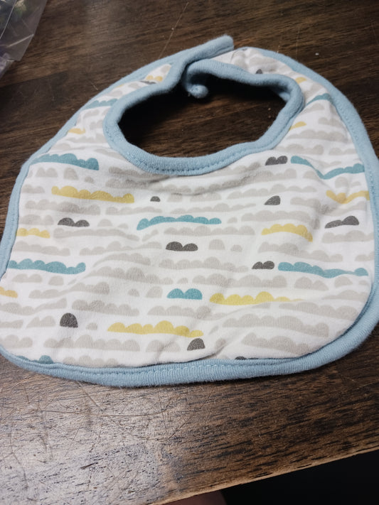 Blue/White/Grey  Bib