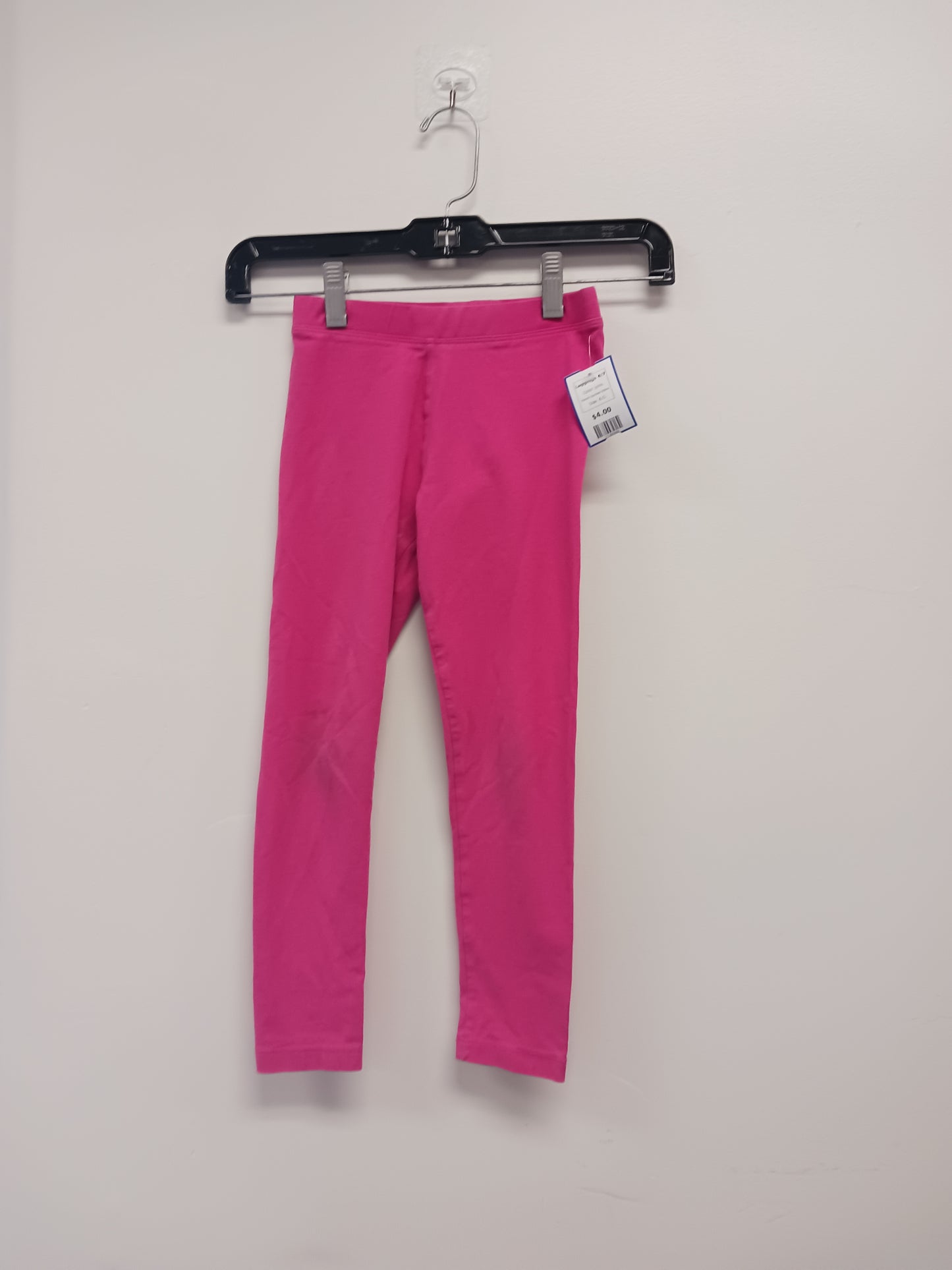 pink Spotted Zebra Leggings 6/7, 6 G