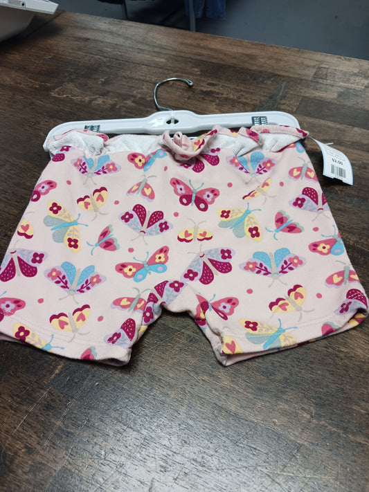 Pink Butterfly Garanimals Shorts, 18M G