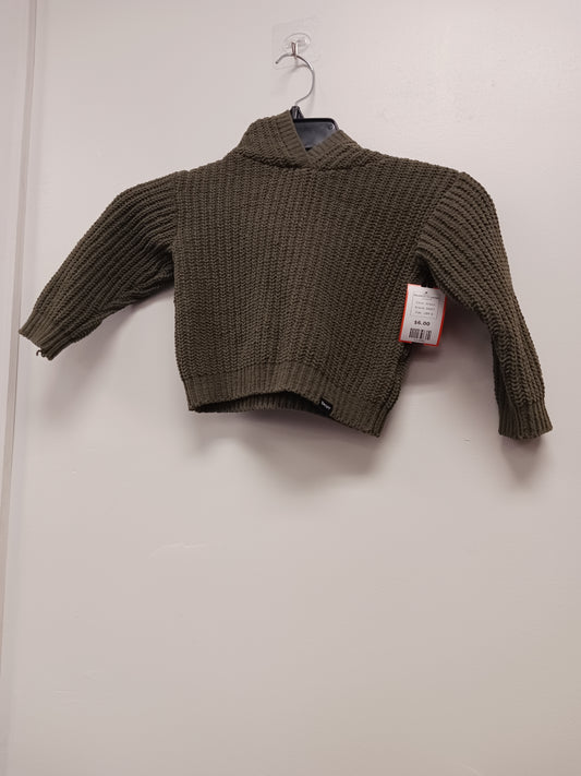 Green DKNY Hooded Sweater, 18M B