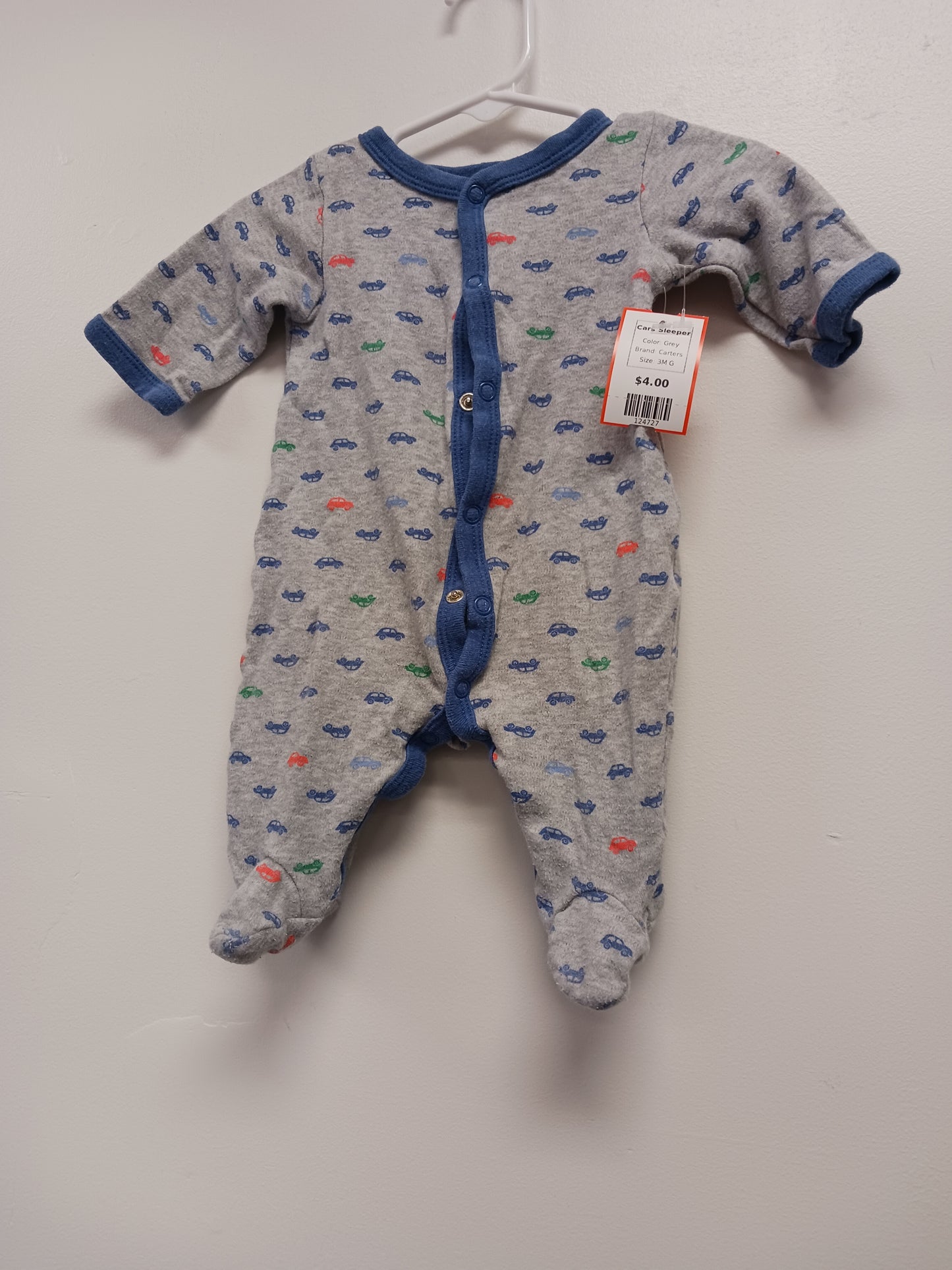 Grey Carters Cars Sleeper, 3M G